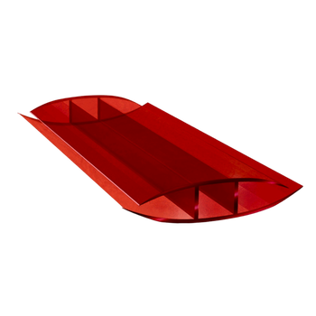 Профиль сединительный неразъемный красный/НР 4-6 мм
