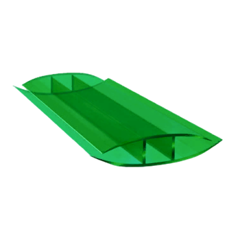 Профиль сединительный неразъемный зеленый/НР 8 мм