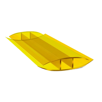 Профиль сединительный неразъемный желтый/НР 4-6 мм
